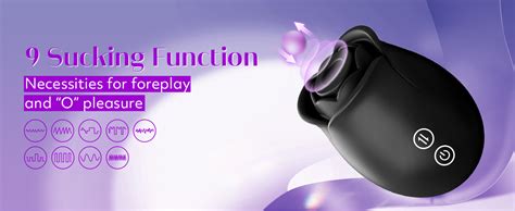 Amazon Rose Sex Toy Adult Toys Rose Vibrator For Women Sex Toys With 9 Sucking Modes G