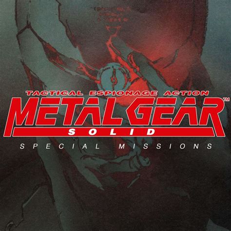 Metal Gear Solid Vr Missions Cover Or Packaging Material Mobygames