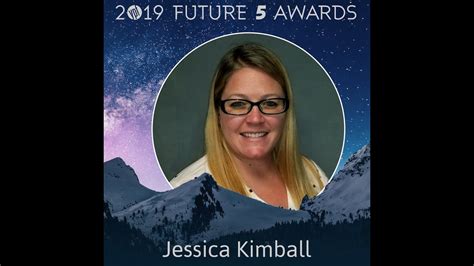 Future Award Winner Jessica Kimball Youtube