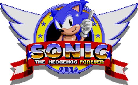 Logo for Sonic the Hedgehog Forever by TheGershon - SteamGridDB