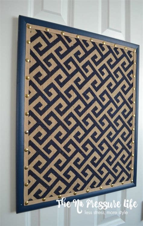 Cork Board Makeover With Fabric An Easy Diy Project In Just Steps