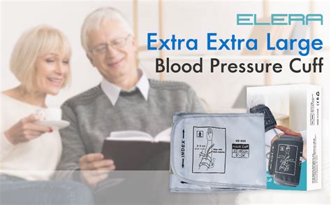 Elera Extra Large Blood Pressure Cuff Premium Xxl Bp Replacement Cuff