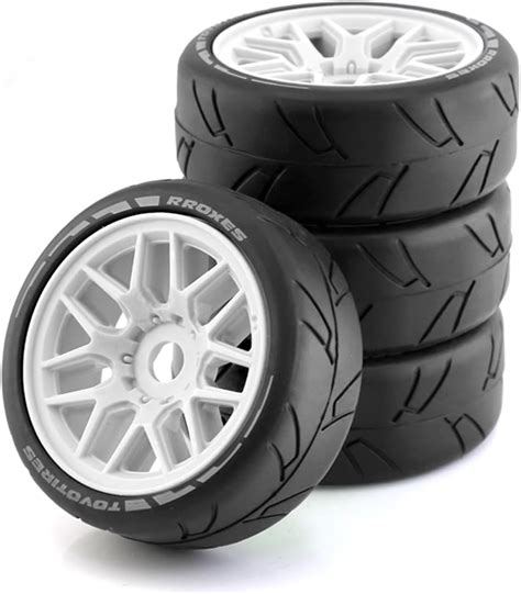 Amazon Chanmoo Rc On Road Car Tires And Wheels Rims Mm Hex