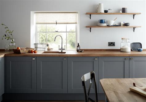 Grey Shaker Style Kitchen The Urban Decor