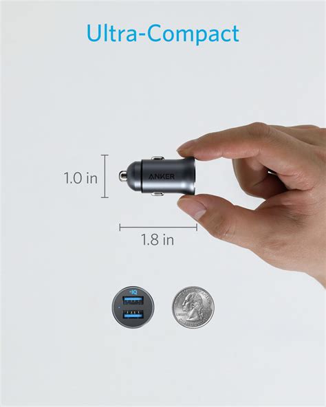 Anker Powerdrive Alloy Metal W Usb In Car Charger Techtwo Tv