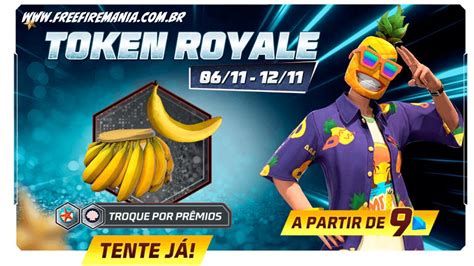 Free Fire Como Conseguir Conjunto Z Abacaxi No Novo Token Royale