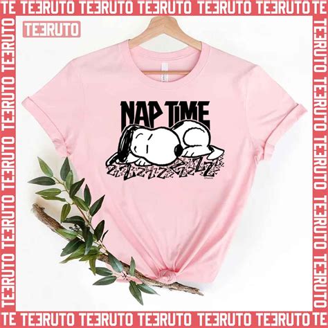 Rock Tees Snoopy Nap Time Peanuts Unisex T Shirt Teeruto