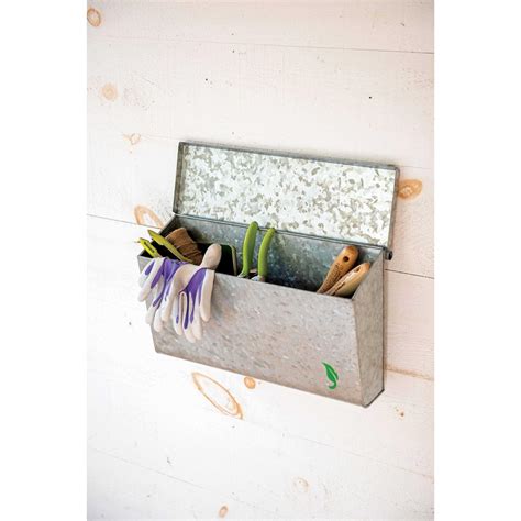 Galvanized Garden Tool Storage Box - Hardwares online store