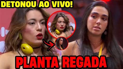 Bia Perde A Paci Ncia E Detona Giovanna Ao Vivo No Sincer O Planta