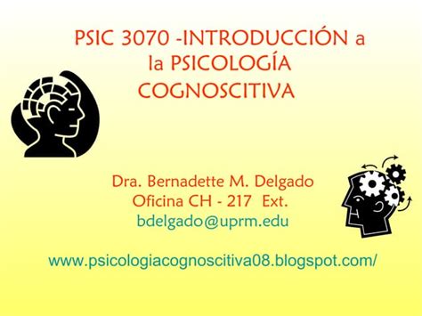 Psicología Cognitiva O Ciencia Congnitiva