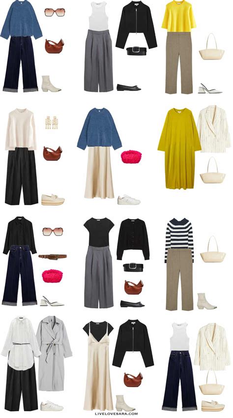 The Effortless Spring Capsule Wardrobe Livelovesara