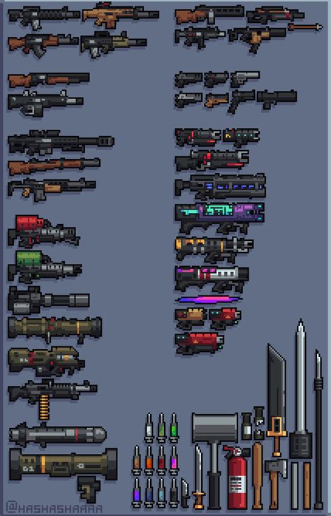 Fat set of weapons for a mod. : r/peopleplayground