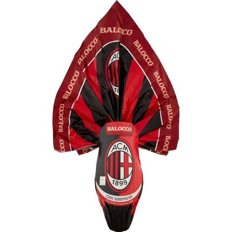 Uovo Pasqua Cioccolato Finissimo Latte Al Ac Milan Balocco G Coop