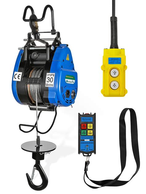 Mxmoonant Electric Hoist Lift M Min Electric Winch Portable