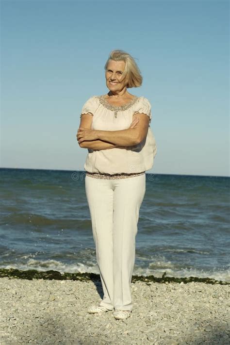 Beach Granny Women Topless