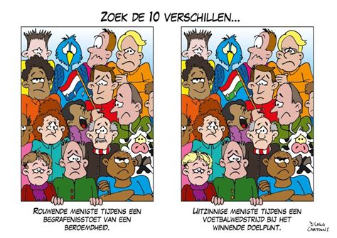 Zoek De 10 Verschillen Loko Cartoons