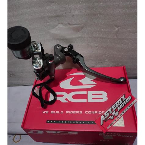 Jual Master Rem RCB S1 Radial Master Brake Pump Atas Kanan Kiri 17mm