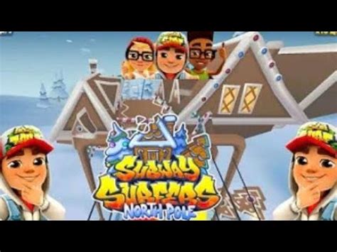 Subway Surfers North Pole Fresh Game Play With Jake Sybo Tv