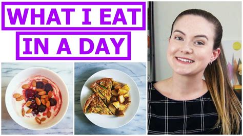 What I Eat In A Day Healthy Meal Ideas From A Dietitian Youtube