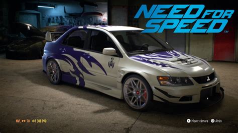 Need For Speed Speed Paint 5 Mitsubishi Lancer Evolution MR NFS