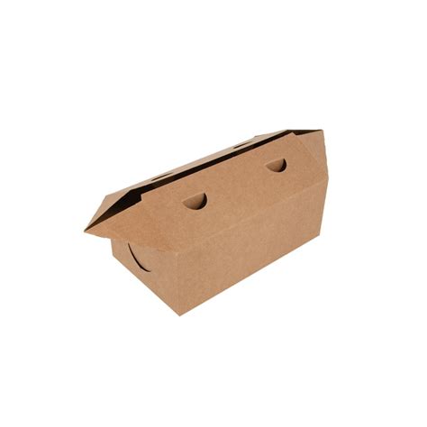 GDP 50 KRAFT TAKEAWAY BOXES 1 LITER 11X18X7 CM