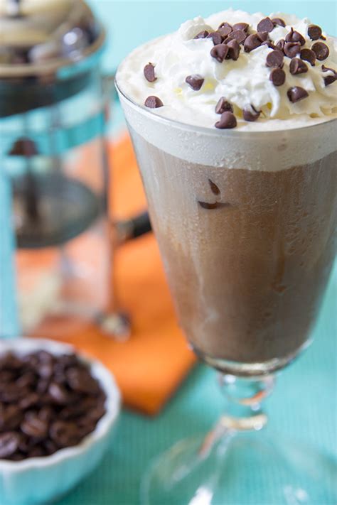 Salted Caramel Mocha Iced Coffee