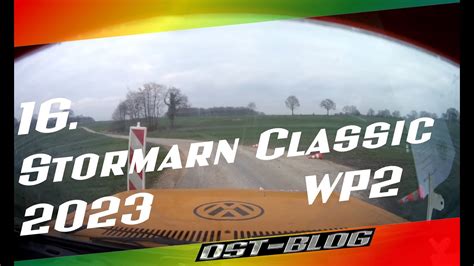 Adac Stormarn Rallye Classic Wp Rehhorst Onboard Vw Passat B