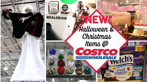 New Halloween And Christmas Items Costco Costumes Chocolates