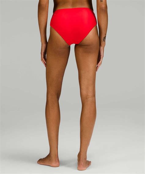 Lululemon Waterside High Cut Super High Rise Swim Bottom Medium Bum