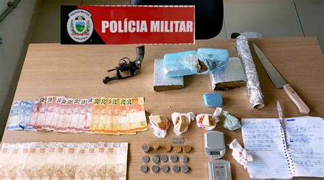 Polícia Militar prende suspeitos de tráfico de drogas na região