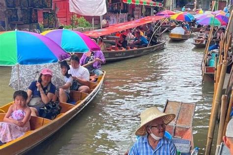 Incredible Damnoen Saduak Floating Market Maeklong Railway