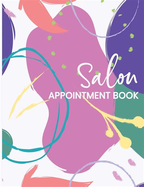 Salon Appointment Book Undated Daily Planner Schedule Organizer