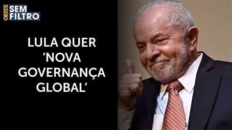 Em live Lula defende nova governança global e Argentina nos Brics