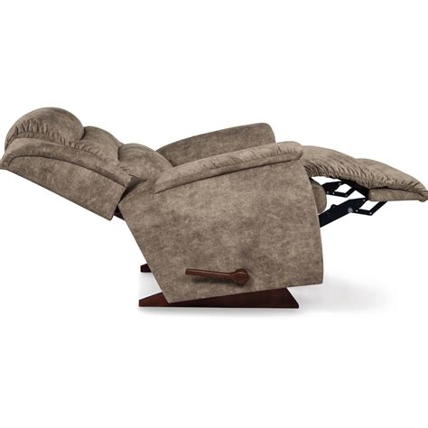 La Z Boy Redwood Lrr1077662 Casual Big And Tall Rocker Recliner With Pillow Arms Godby Home