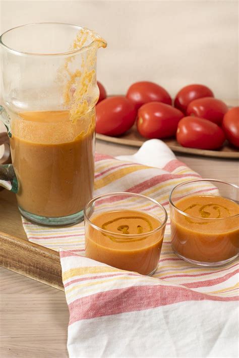 Gazpacho andaluz Receta TRADICIONAL Fácil La Cocina de Frabisa La