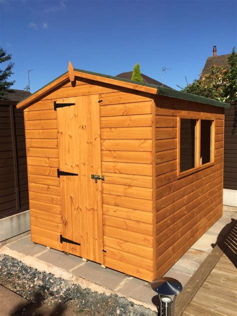 6x10 Apex Garden Shed Garden Pleasure