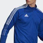 adidas Maillot d Entraînement Tiro 21 Bleu Blanc unisportstore fr