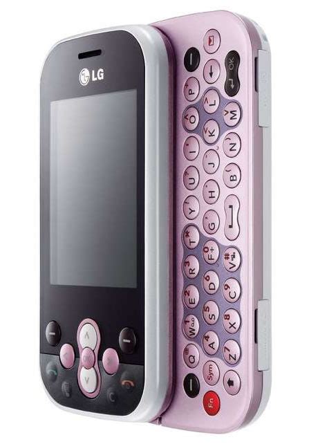 Pink Lg Touchscreen Phone