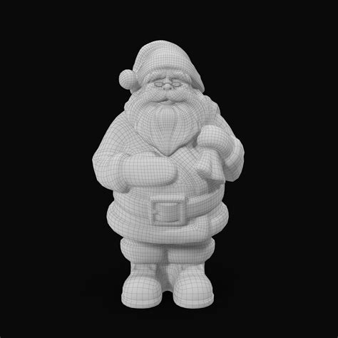 Santa Claus Statue Max