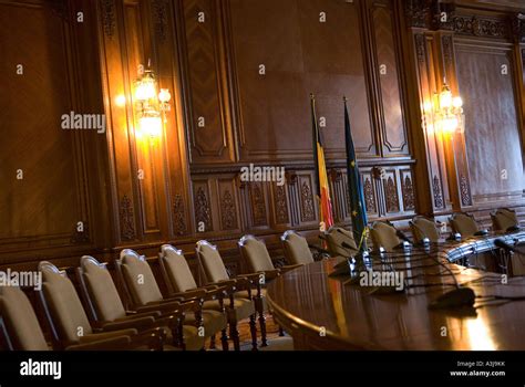 Interior View Of The Palace Of The Parliament Palatul Parlamentului