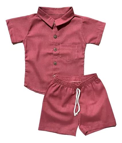 Conjunto Mauricinho Linho Roupa Infantil Menino Blogueirinho