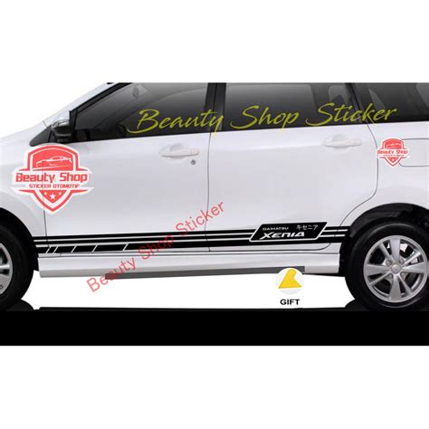 Jual Stiker Xenia Sticker Cutting List Mobil Daihatsu Xenia Kanji Old