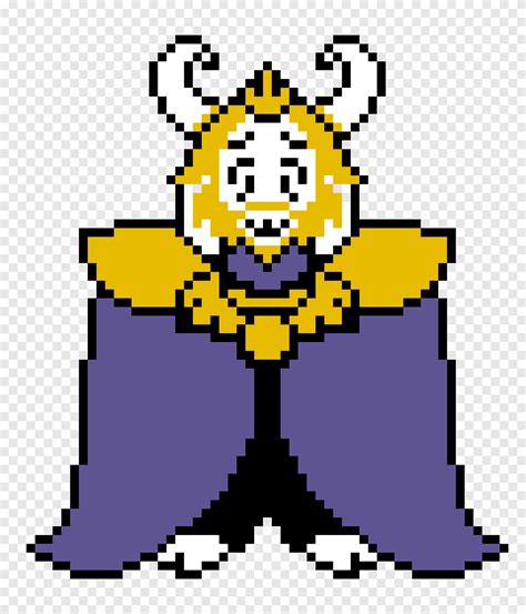 Undertale Pixel Art Toriel Drawing Sprite Png Pngegg