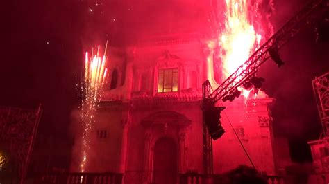 Festa San Michele Palazzolo Acreide Piromusicale Chiarenza Youtube