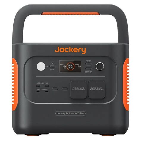 JACKERY EXPLORER GENERATEUR ELECTRIQUE PORTABLE 1000 PLUS BATTERIE