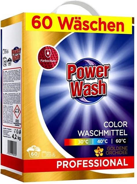 Power Wash Niemiecki Proszek Do Koloru 42kg60prań Opinie I