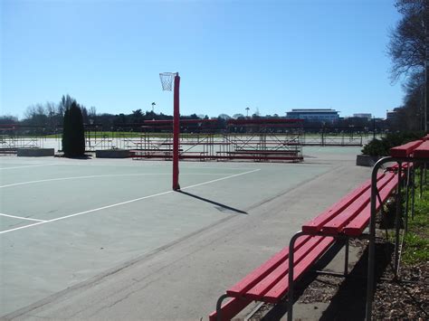 Netball Courts At South Hagley Park Canterburystoriesnz