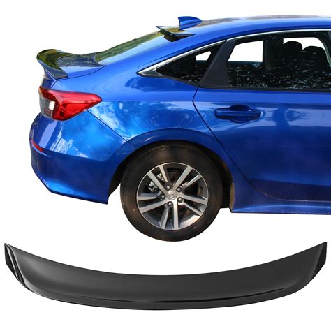 Ikon Motorsports Duckbill Trunk Spoiler Compatible With Honda