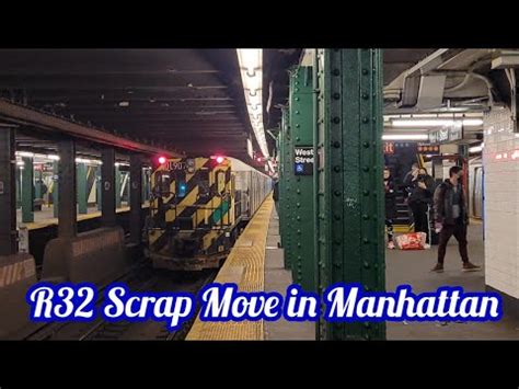 Nyc Subway R Scrap Move In Manhattan Youtube