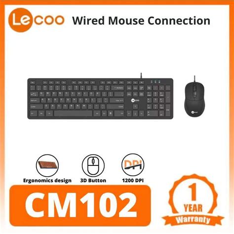 Jual Lecoo Keyboard Mouse Combo Cm Mouse Keyboard Cm Shopee